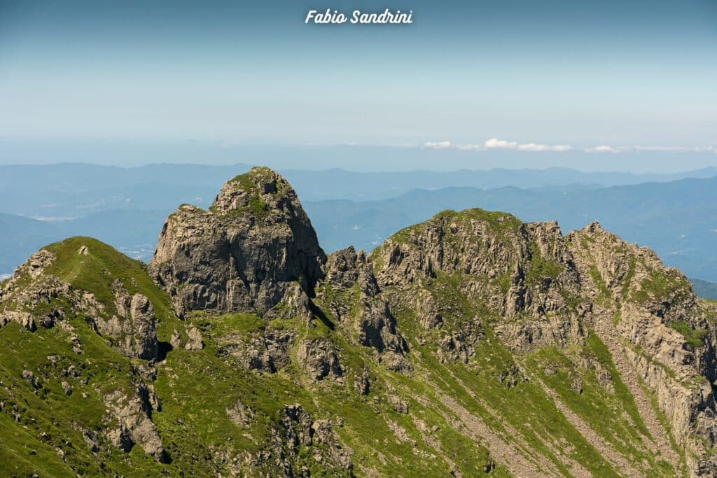 Monte La Nuda (1873m), Gendarme (1867m) e Monte Alto (1903m)