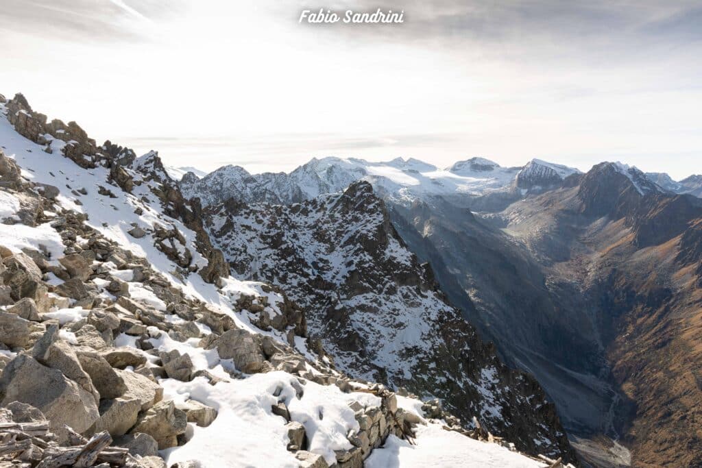 Punta Castellaccio 3025m dalla Val Sozzine