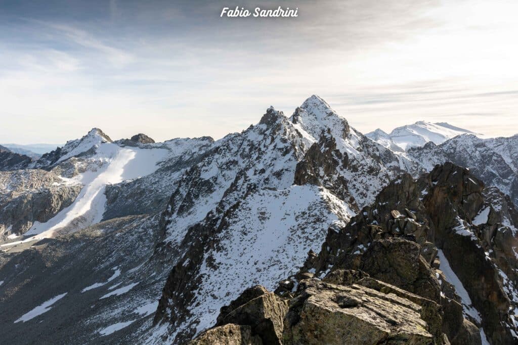 Punta Castellaccio 3025m dalla Val Sozzine