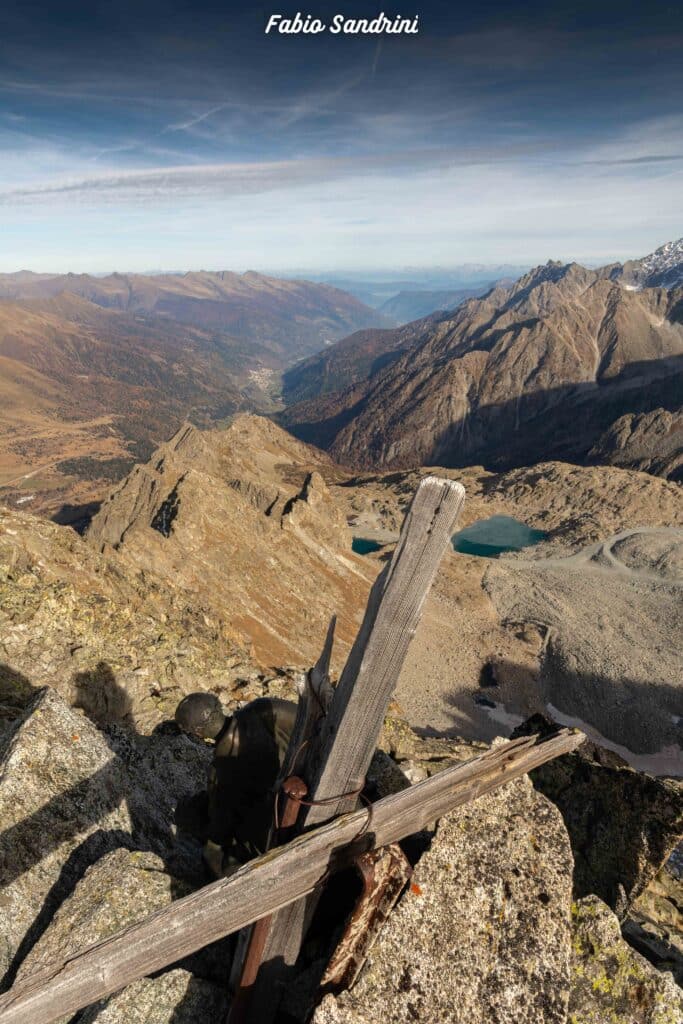 Punta Castellaccio 3025m dalla Val Sozzine