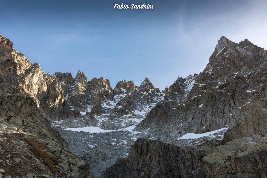 Punta Castellaccio 3025m dalla Val Sozzine