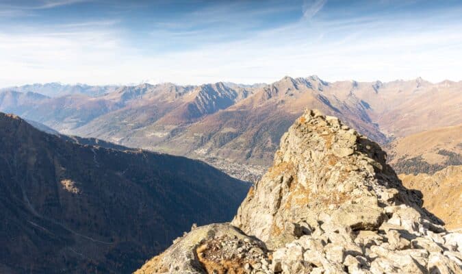 Punta Castellaccio 3025m dalla Val Sozzine