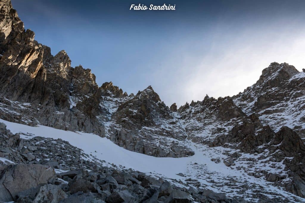 Punta Castellaccio 3025m dalla Val Sozzine