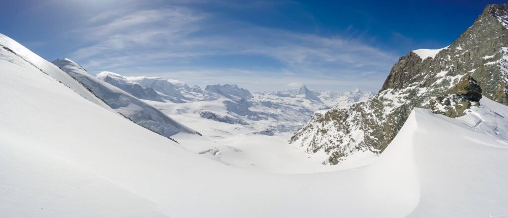 Strahlhorn (4190mslm) - Scialpinismo a Saas Fee 