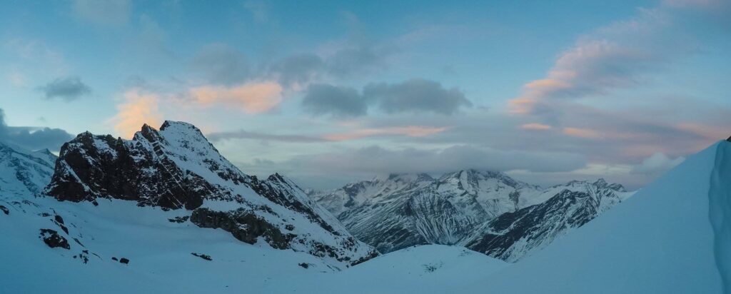 Strahlhorn (4190mslm) - Scialpinismo a Saas Fee 